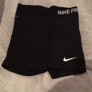 Nike Pro spandex shorts